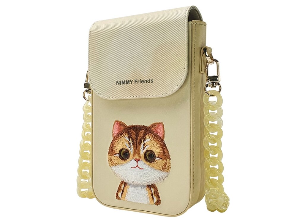 Zestaw Prezentowy NIMMY Big Eyed Pet 2.0 Cat
                torebka magnetyczne drobiazgi łańcuszek