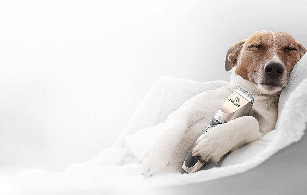 Trymer do strzyżenia zwierząt ONEISALL P2 Złoty Bez kabli, bez ograniczeń swoboda bezprzewodowej konstrukcji łatwo manewrować