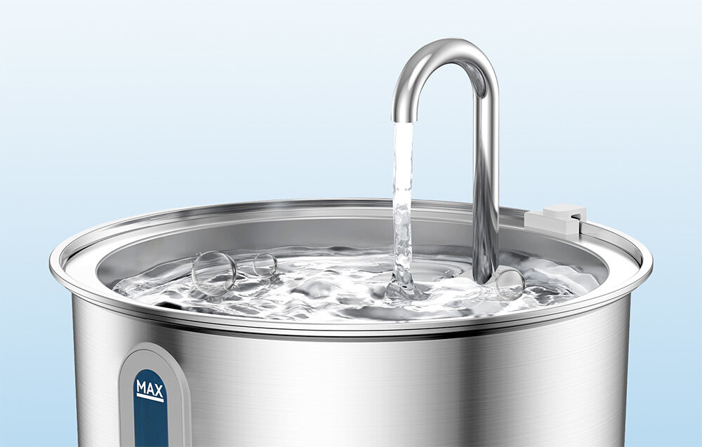 Fontanna dla zwierząt ONEISALL PWF-001-1 Praca dostosowana do pupila dwa tryby pracy Removable tap Flower dostosowanie działania do potrzeb i upodobań