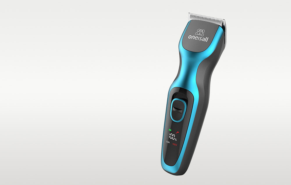 Trymer do strzyżenia zwierząt ONEISALL DTJ-001 Radzi sobie z każdym futrem Wytrzymałe ostrza z metal redukując czas pielęgnacjiu