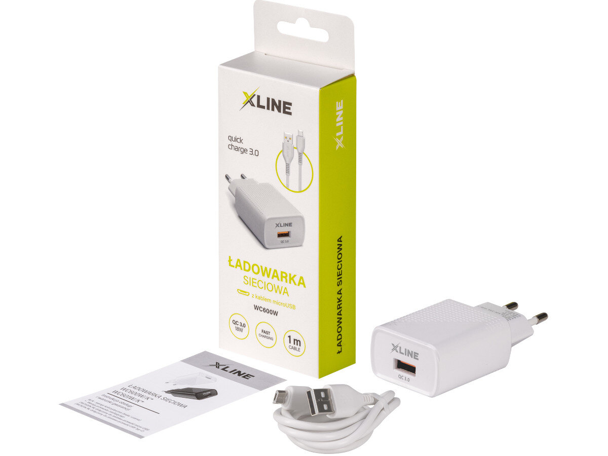 Ladowarka Sieciowa XLINE WC600W 18W bialy