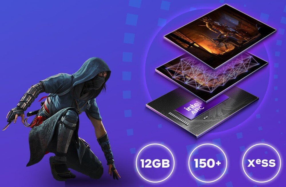 Karta graficzna Intel Arc B580 Challenger OC 12 GB działanie wydajność jakość technologie aktualizacje
