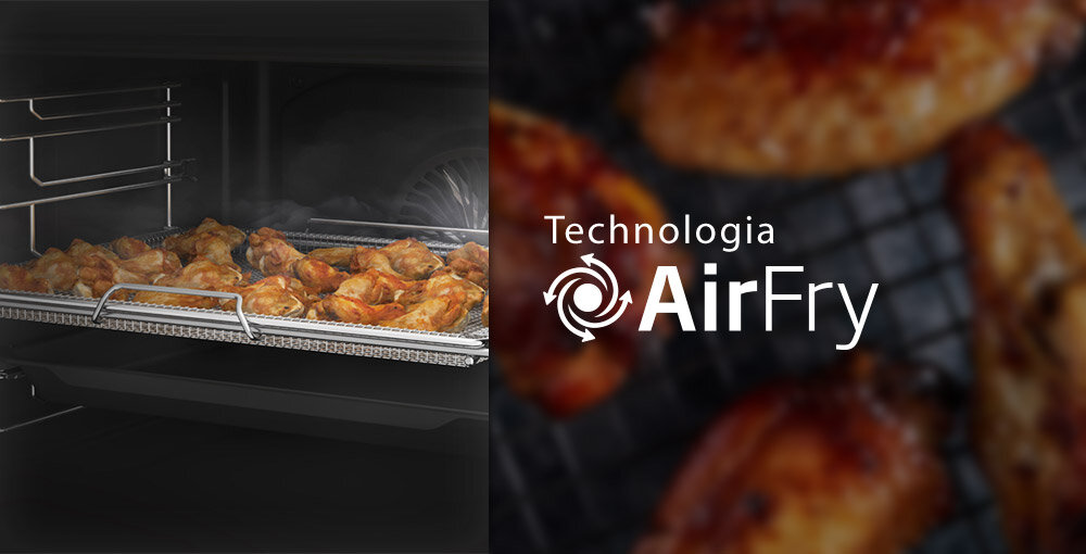 PIEKARNIK BEKO BCBIMA17400KSBS wizualizacja wnętrze blacha pieczone mięso Zdrowe i równomierne podgrzewanie minimalna ilość tłuszczu AirFry chrupiące dania bez smażenia cyrkulacja powietrza chrupiąca skórka soczyste wnętrze