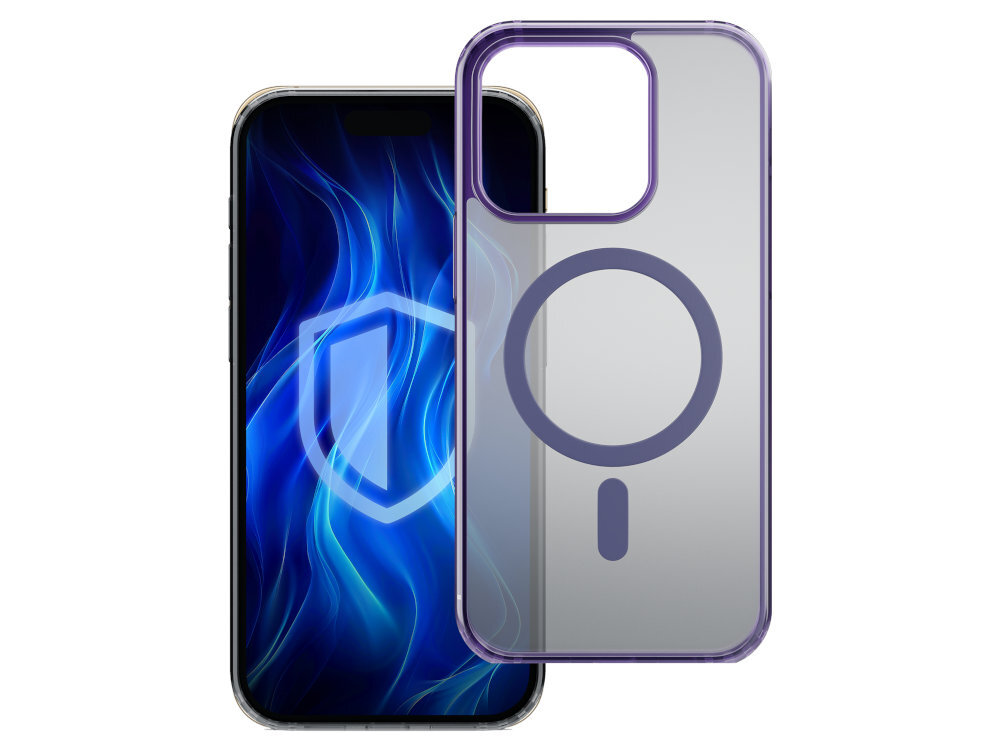 Etui 3MK Frosty Guardx Matowa powierzchnia Matowe etui ogranicza widoczność śladów palców pięciu wariantach kolorystycznych iPhone’a niebieski, fioletowy, biały, czarny oraz różowy