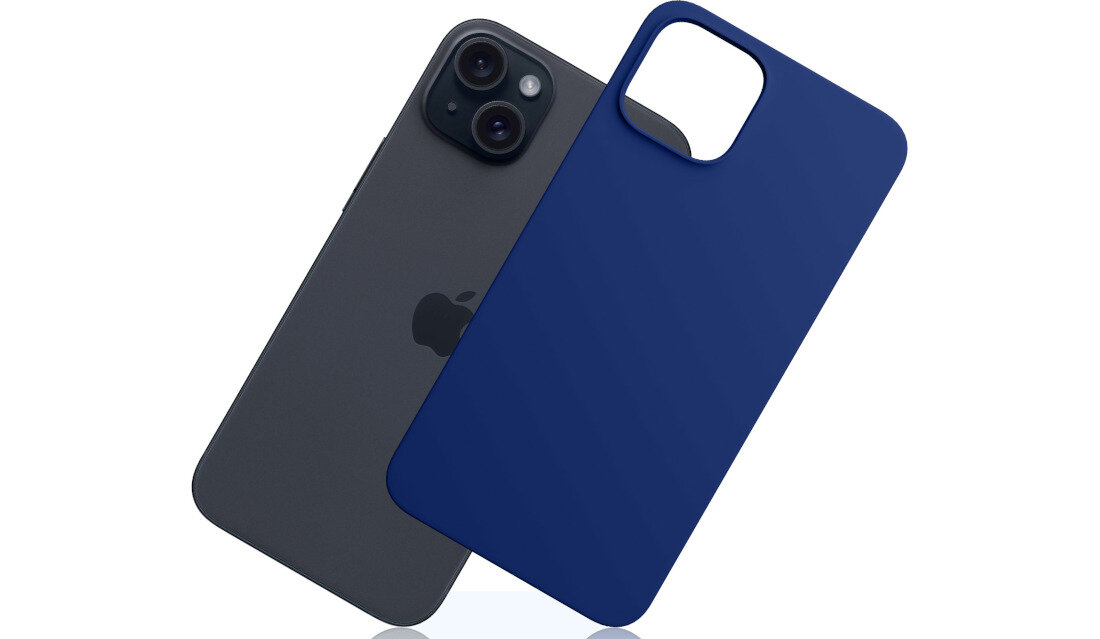 Etui 3MK Silicone Guardx do Apple iPhone 15 Niebieski ochrona bezpieczeństwo silikon wysoka jakość testy Military Grade wysoki współczynnik tarcia Komfortowe użytkowanie