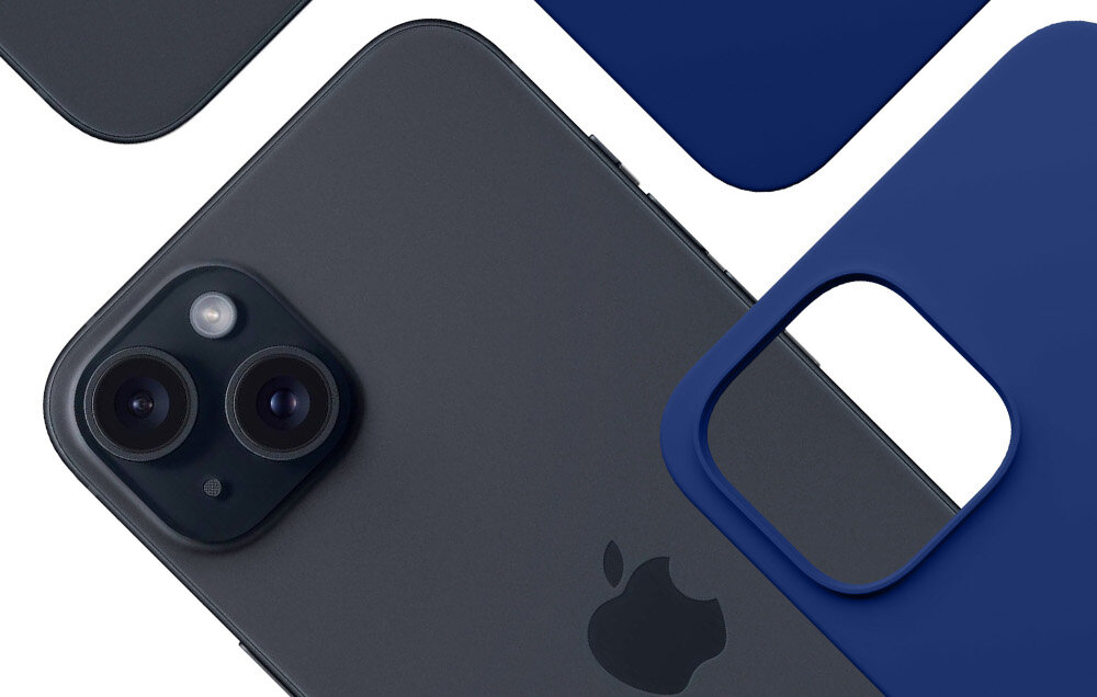 Etui 3MK Silicone Guardx do Apple iPhone 15 Niebieski właściwości kurz zabrudzenia Zawsze czysty i elegancki