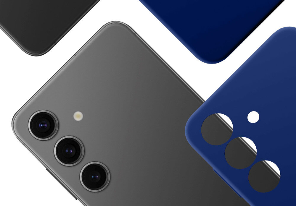 Etui 3MK Silicone Guardx do Samsung Galaxy S24 Niebieski właściwości kurz zabrudzenia Zawsze czysty i elegancki