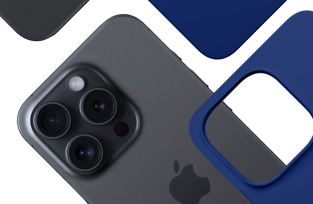 Etui 3MK Silicone Guardx do Apple iPhone 16 Pro Max Ciemno-niebieski właściwości kurz zabrudzenia Zawsze czysty i elegancki