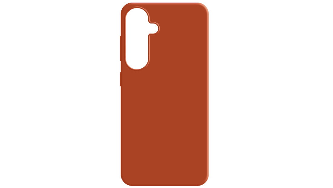 Etui 3MK Silicone Guardx do Samsung Galaxy S24 FE Ciemno-czerwony bezpieczny wytrzymały zadowalający silikon hipoalergiczny detalicznie wykończone miękka mikrofibra