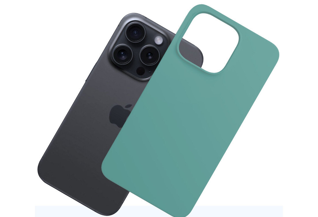 Etui 3MK Silicone Guardx do Apple iPhone 16 Pro Max Zielony ochrona bezpieczeństwo silikon wysoka jakość testy Military Grade wysoki współczynnik tarcia Komfortowe użytkowanie