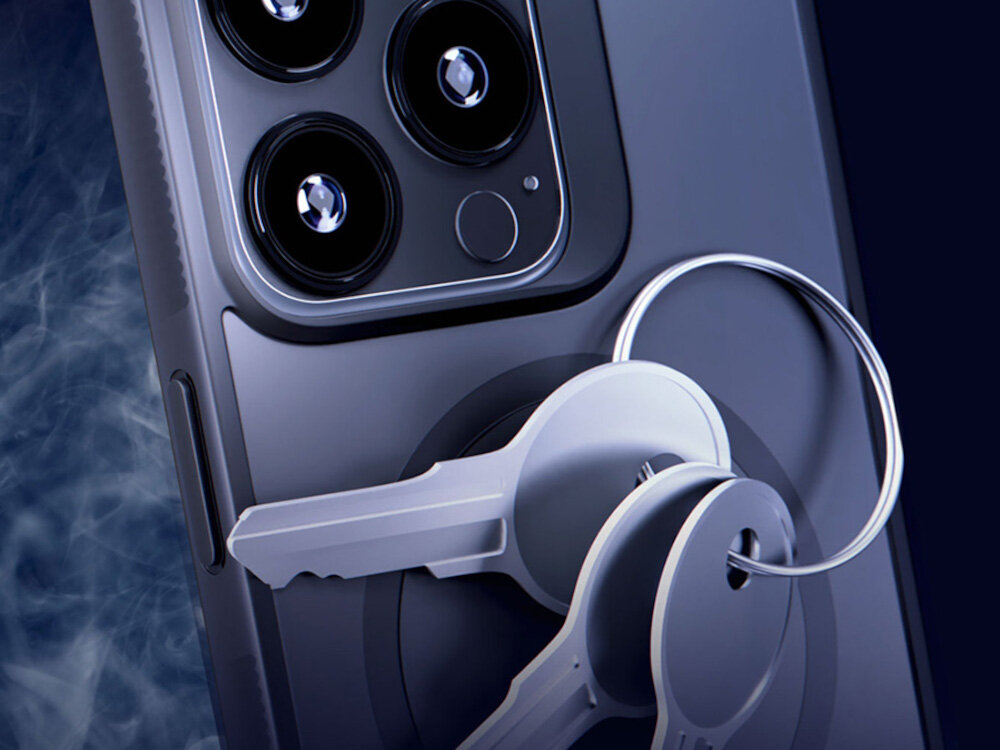 ETUI 3MK SMOKEGUARDX MAGCASE DO APPLE IPHONE zdjęcie poglądowe Powierzchnia bez uszkodzeń poliwęglan anti-scratch ochrona zarysowania uszkodzenia