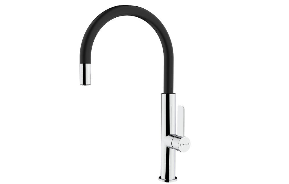 TEKA-FOT-995 bateria kuchenna obrotowa otwarta wylewka nowoczesny tradycyjny design stal chromowana projekt funkcjonalność