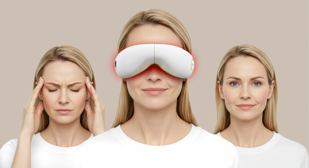 Masażer do oczu IREST C58S Ciepły kompres