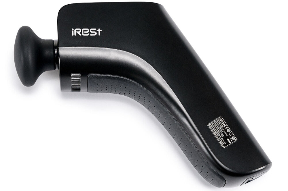 Masażer ręczny Gun IREST C513S Skuteczne rozluźnienie mięśnie wibracje mięśnie powierzchowne głęboki złagodzić napięcie mięśniowe bez uczucia przeciążenia redukcjaz kwasu mlekowego zakwasy sprawność