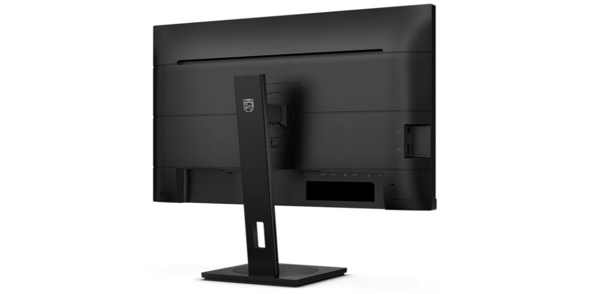 Monitor PHILIPS 27B1U3900/00 na białym tle - tył monitora.