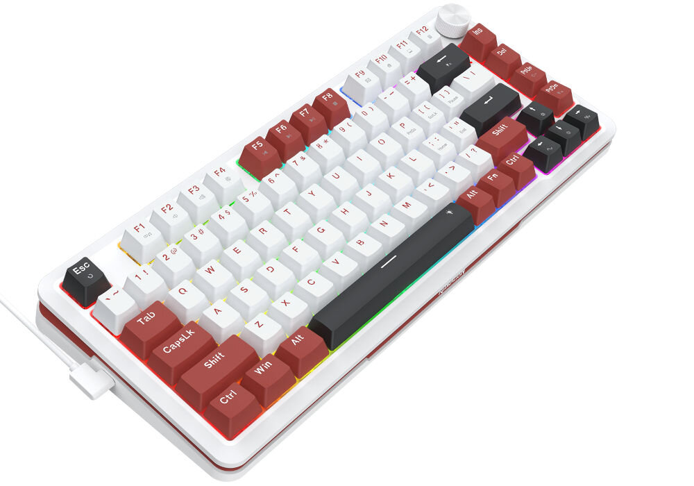 Klawiatura K721WRB-RGB Stormhunter
kompatybilna z systemami operacyjnymi
Windows MacOS Linux, produkt na białym tle
