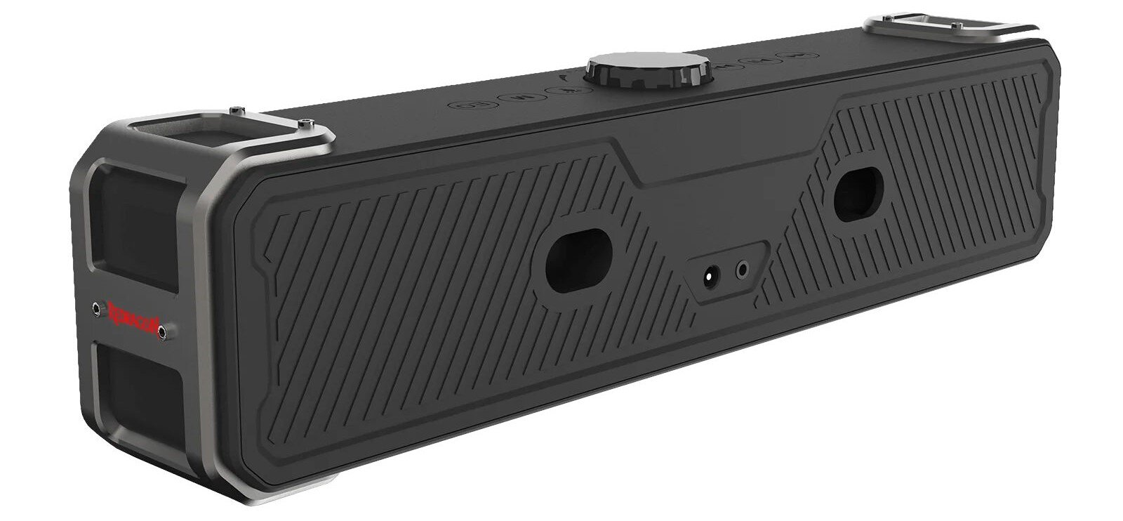 Głośnik REDRAGON GS817 Surge - Styl i funkcjonalność, głośnik na białym tle po skosie