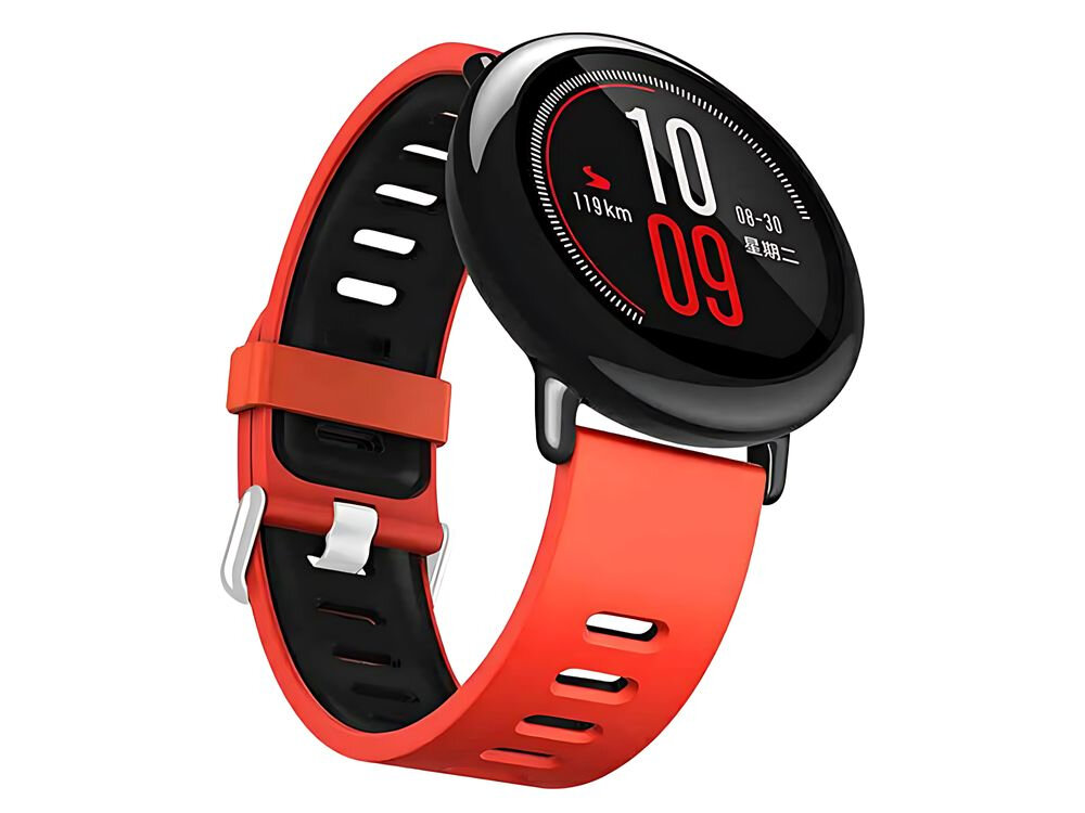 BELINE Double Color miękkiego silikonu dwukolorowy wygląd Regulowane zapięcie z wytrzymałej stali nierdzewnej wielu modeli smartwatchy - pasek na zegarku od przodu