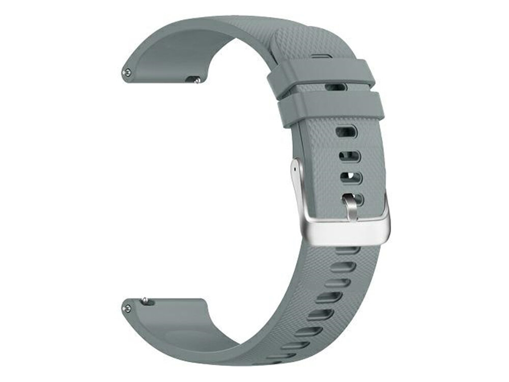 BELINE Grid Texture Silicone elastycznego silikonu miękkości Tekstura w formie siatki regulowane zapięcie ze stali nierdzewnej pasuje do różnych modeli smartwatchy - zapiecie paska