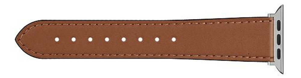 BELINE Hermes Leather Skórzany pasek miękkiej i lekkiej skóry naturalnej - pasek strona z dziurkami