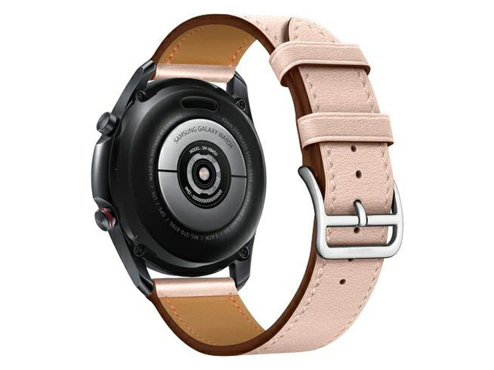 BELINE Hermes Leather - pasek z zegarkiem od tylu