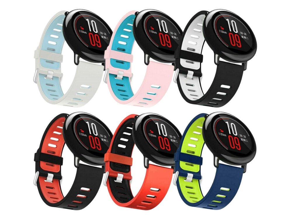 BELINE Double Color pasek w 6 wersjach kolorystycznych