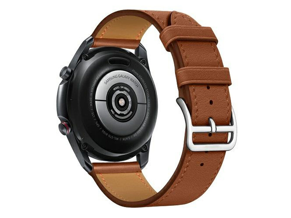 BELINE Hermes Leather - pasek z zegarkiem od tylu