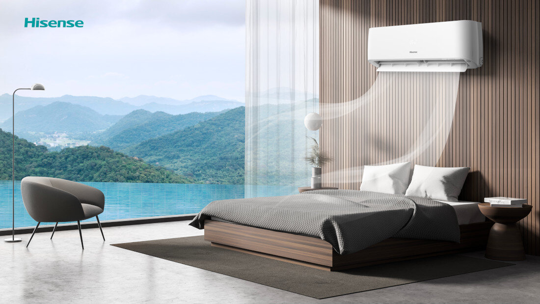 Klimatyzator Split, Pompa ciepła powietrze - powietrze HISENSE Energy Pro+ QG25XV0EG z usługą montażu Komfort przez cały rok Inteligentna regulacja System AI Smart