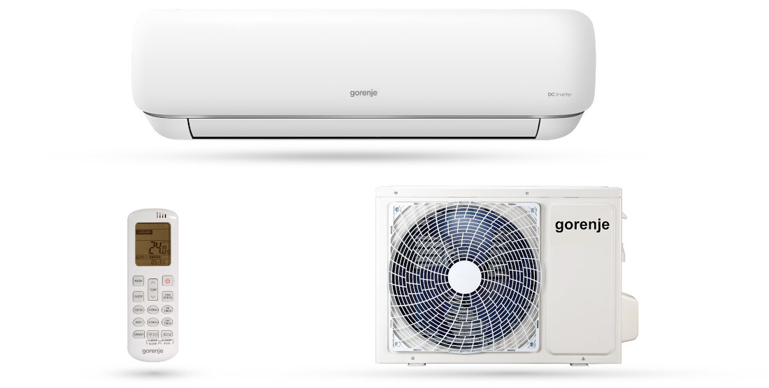Klimatyzator Split, Pompa ciepła powietrze - powietrze GORENJE Pandora AST-18UW4RXSKG01G Czynnik chłodniczy R32 wymiary waga zasilanie 50 Hz średnica rury 6,35 mm Wygoda użytkowania