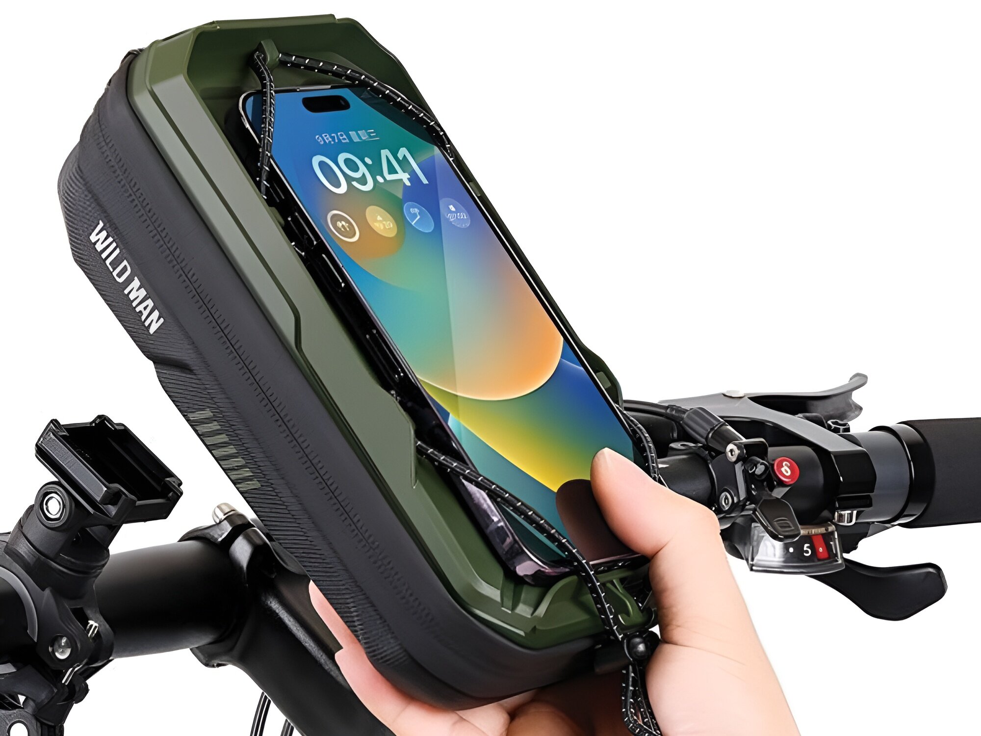 Torba rowerowa WILDMAN GX330
torba rowerowa z włożonym telefonem mocowanie regulacja paski smartfon