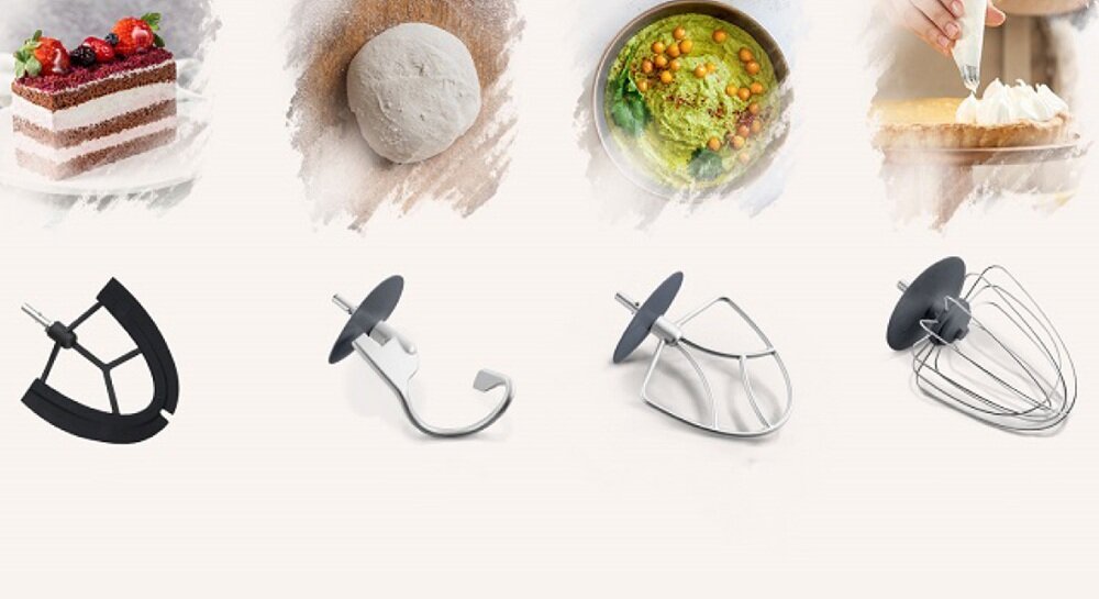 Robot kuchenny planetarny ETA Gratus Evo Vital ETA102890092 ubijanie, mieszanie, zagniatanie, domowe lody, ciasta