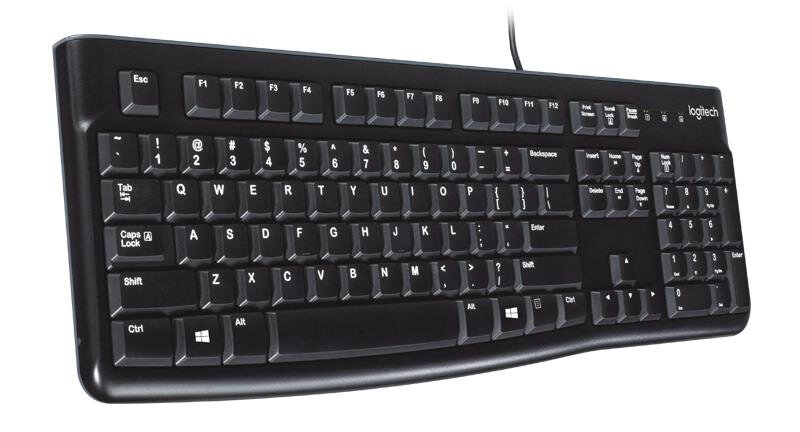 Klawiatura LOGITECH K120 - Stabilne lacze