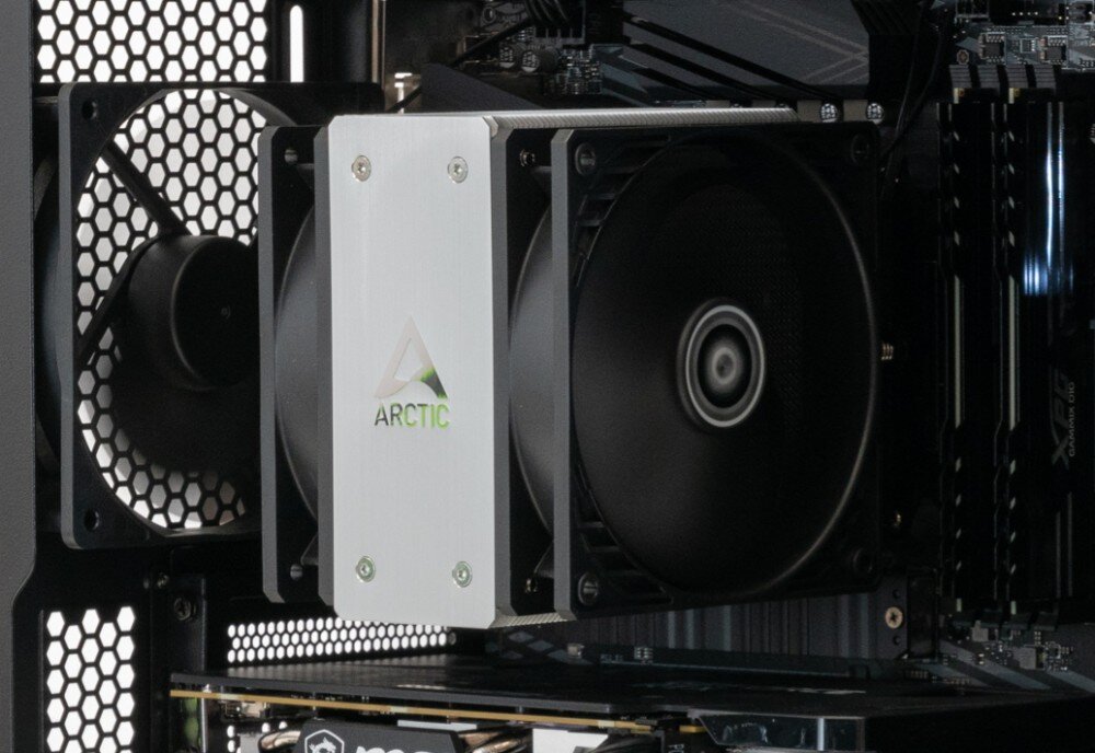 Komputer MAD DOG AMIRANI-A01WB32 R5-5600 32GB RAM 1TB SSD GeForce RTX3060 Windows 11 Home chłodzenie temperatura wentylatory