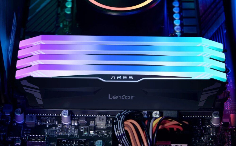 Komputer MAD DOG DIAXID605-A05WR32V2 R7-5800XT 32GB RAM 1TB SSD Radeon RX7700XT Wi-Fi Windows 11 Home pamięć taktowanie opóźnienia profile XMP