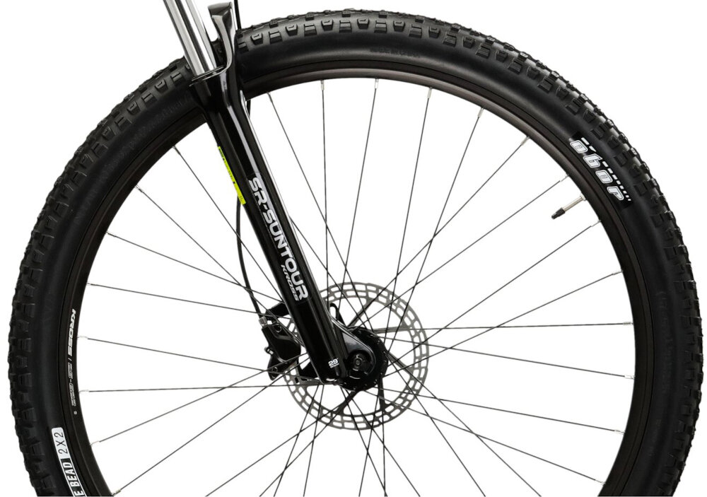 Rower górski MTB KROSS Hexagon 5.0 M15 27.5 cala męski Czarny zbliżenie na oponę rozmiar koła 27,5 cali łatwe pokonywanie przeszkód duży kontakt koła z podłożem szerokie opony marki OBOR dobra przyczepność aluminiowe obręcze zachowanie regularnego kształtu kół stabilne trzymanie opony bezpieczna i komfortowa jazda regularne sprawdzanie ciśnienia powietrza wartość na bocznej części opony