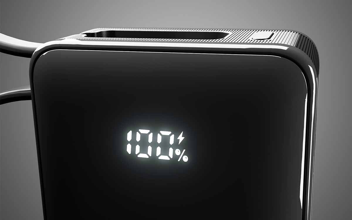 Powerbank SBS 10000 mAh  wyświetlacz cyfrowy USB-C ładowanie  