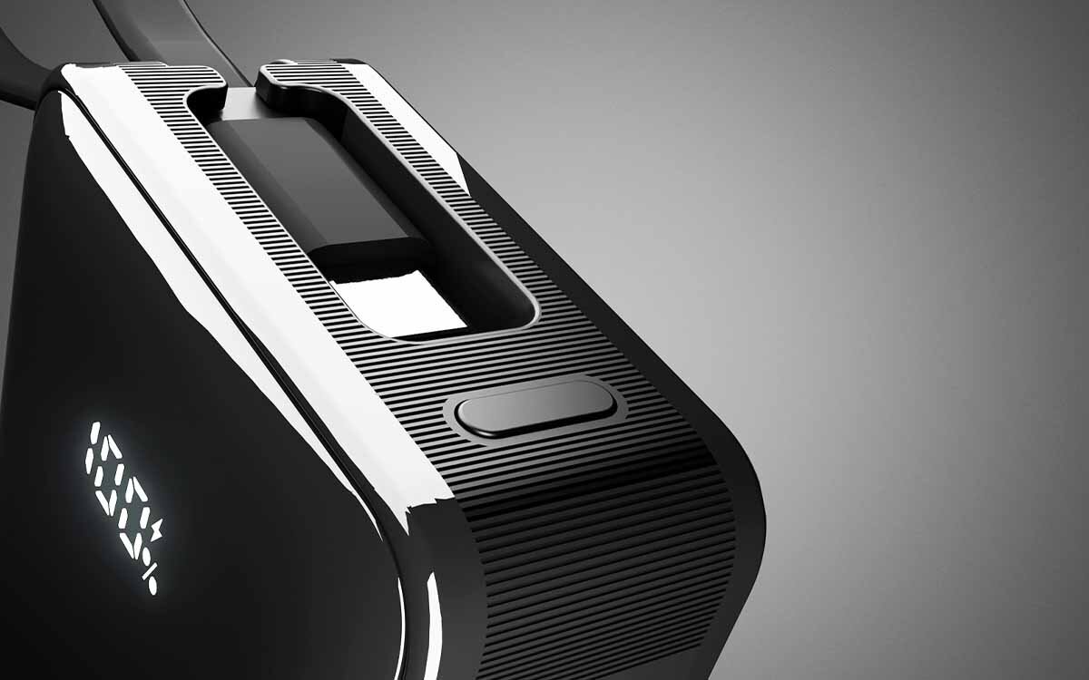 Powerbank SBS 10000 mAh kompaktowy (5x10,5x2,7 cm)   