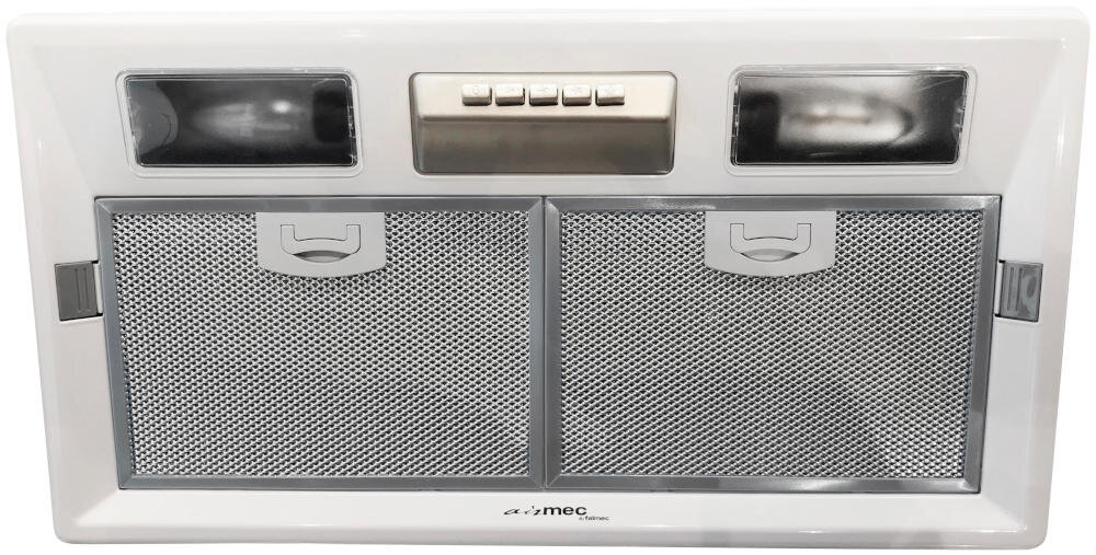 FALMEC Basic Plus 50 okap zabudowa kuchnia okapnik pochłanianie opary prędkości stal łatwy montaż