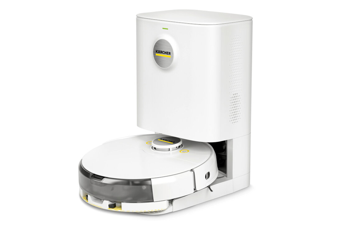 Robot sprzątający KARCHER RCV 5 Comfort EU 1.269-650 Bezpieczeństwo danych aktualizacje dane są chronione  komunikacja z aplikacją Regularne aktualizacje oprogramowania komfort użytkowania