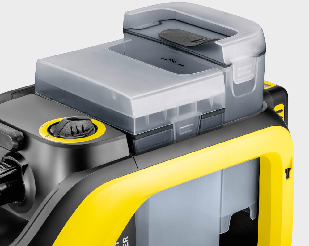 Odkurzacz piorący KARCHER SE 3-18 Battery Set 1.081-509.0 Optymalne pojemności zbiornik