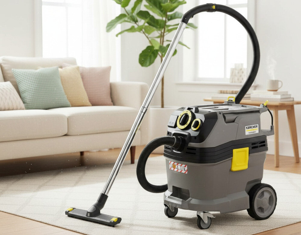 Odkurzacz KARCHER Professional NT 30/1 Tact Te Adv L 1.148-281.0 wygląd prezentacja design wizualizacja Wszechstronne sprzątanie