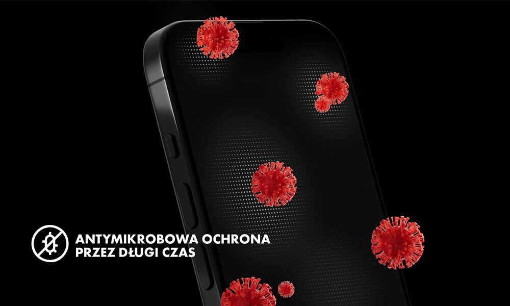 Szkło hartowane HAMMER GLASS Corning ochrona czytosc mikroby