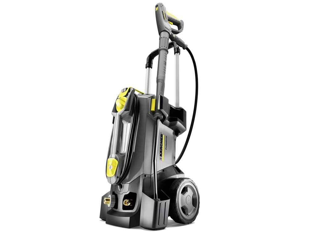 Myjka ciśnieniowa KARCHER Professional HD 5-17 C urządzenie od przodu, szybka obsługa, oszczędność czasu, system obniżąnia ciśnienia