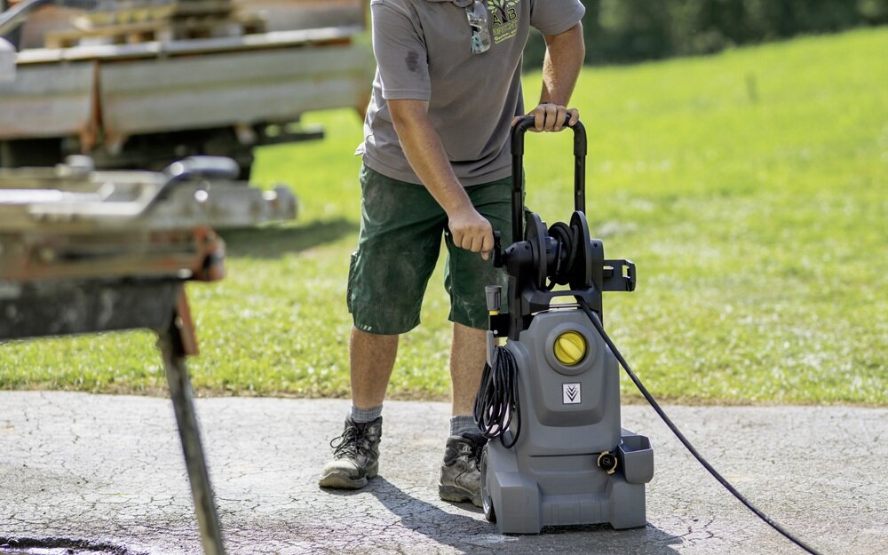 Myjka ciśnieniowa KARCHER Professional HD 5-13 EX Plus Classic myjka w użyciu, serwis, konserwacja, wymiana filtrów