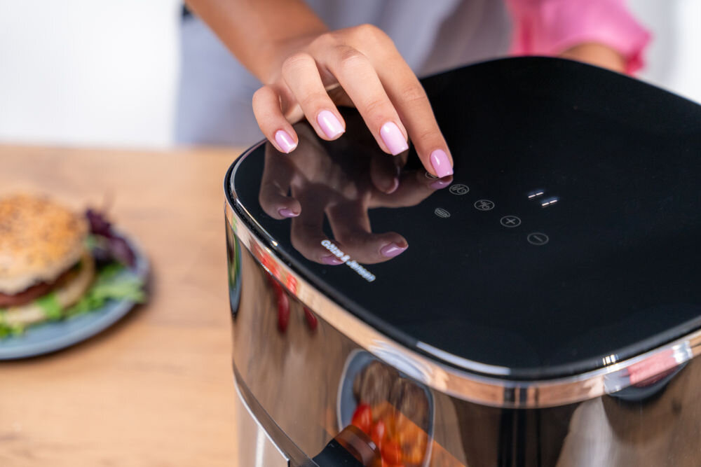 Air fryer GOTZE & JENSEN AF600X Czarny sterowanie wyświetlacz LED