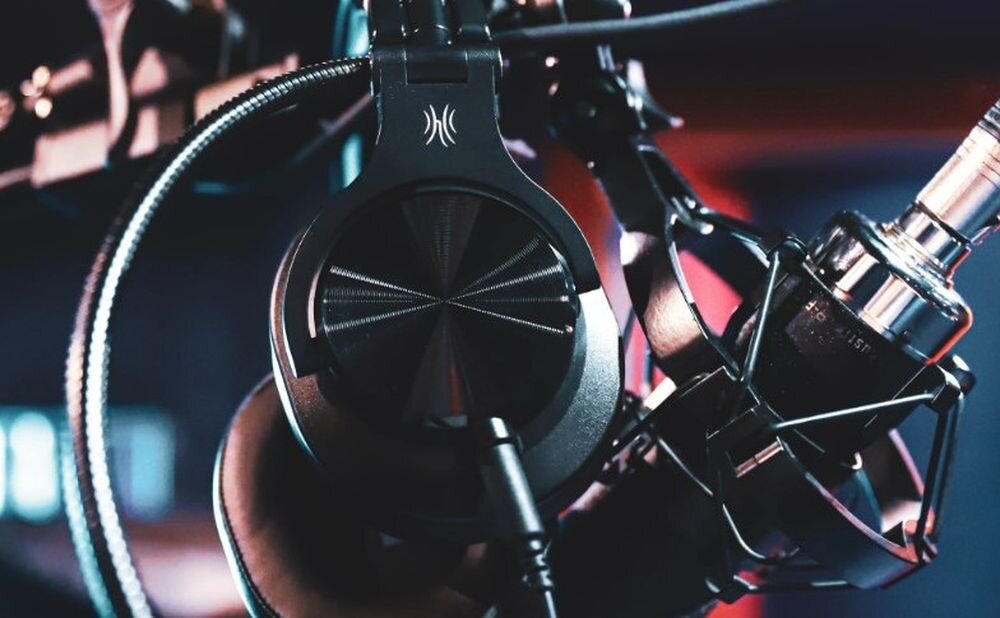 Słuchawki nauszne ONEODIO Fusion A70 regulowany pałąk obrotowe nauszniki 90 stopni, słuchawki nauszne zawieszone na ramieniu mikrofonowym