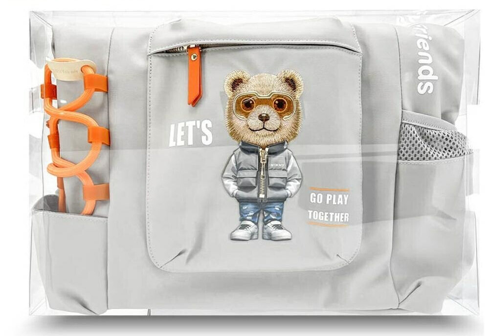 Plecak Nimmy Cool&Cute – silikon, poliester, metal, wytrzymałe i stylowe wykonanie