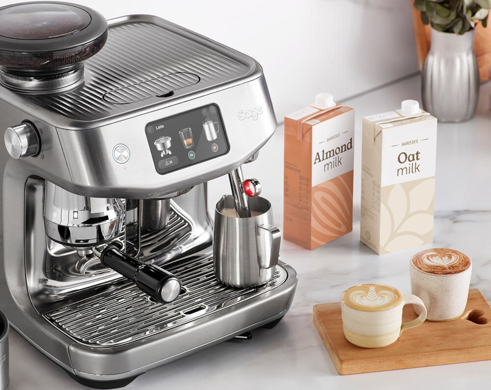 Ekspres SAGE The Oracle Jet SES985BSS Srebrny lifestyle wizualizacja wygląd prezentacja