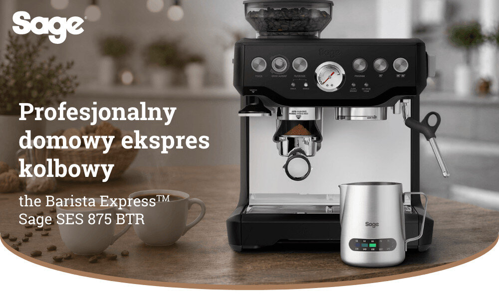 Ekspres SAGE The Oracle Jet SES985BTR Czarny zdjęcie lifestyle Twój prywatny barista
