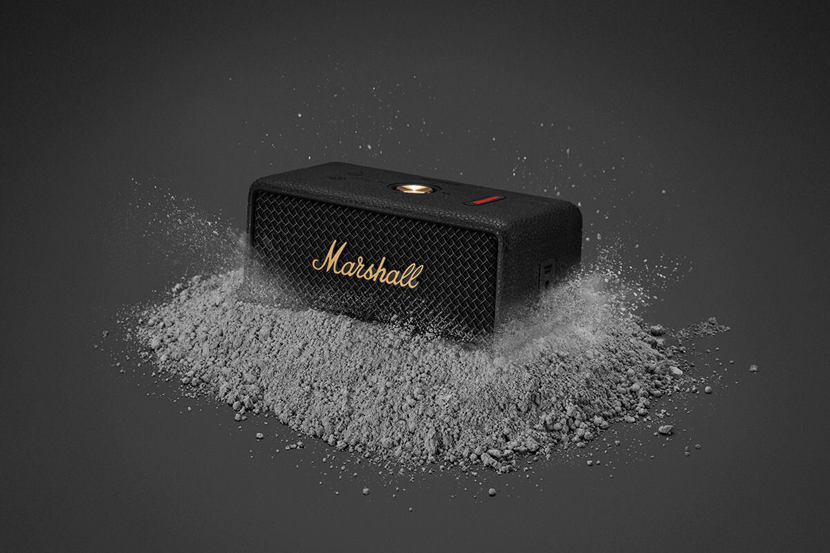 Мобільна колонка MARSHALL Emberton III Екологічно чисті матеріали, перероблений пластик
